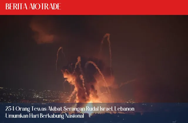 254 Orang Tewas Akibat Serangan Rudal Israel, Lebanon Umumkan Hari Berkabung Nasional