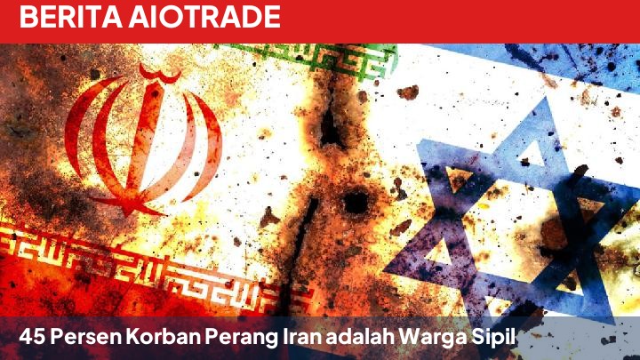 45 Persen Korban Perang Iran adalah Warga Sipil
