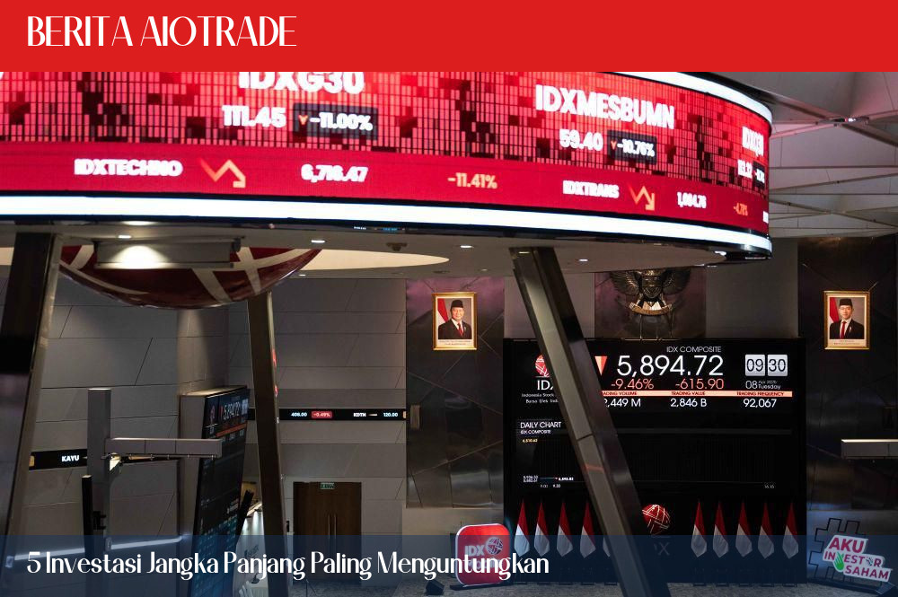 5 Investasi Jangka Panjang Paling Menguntungkan