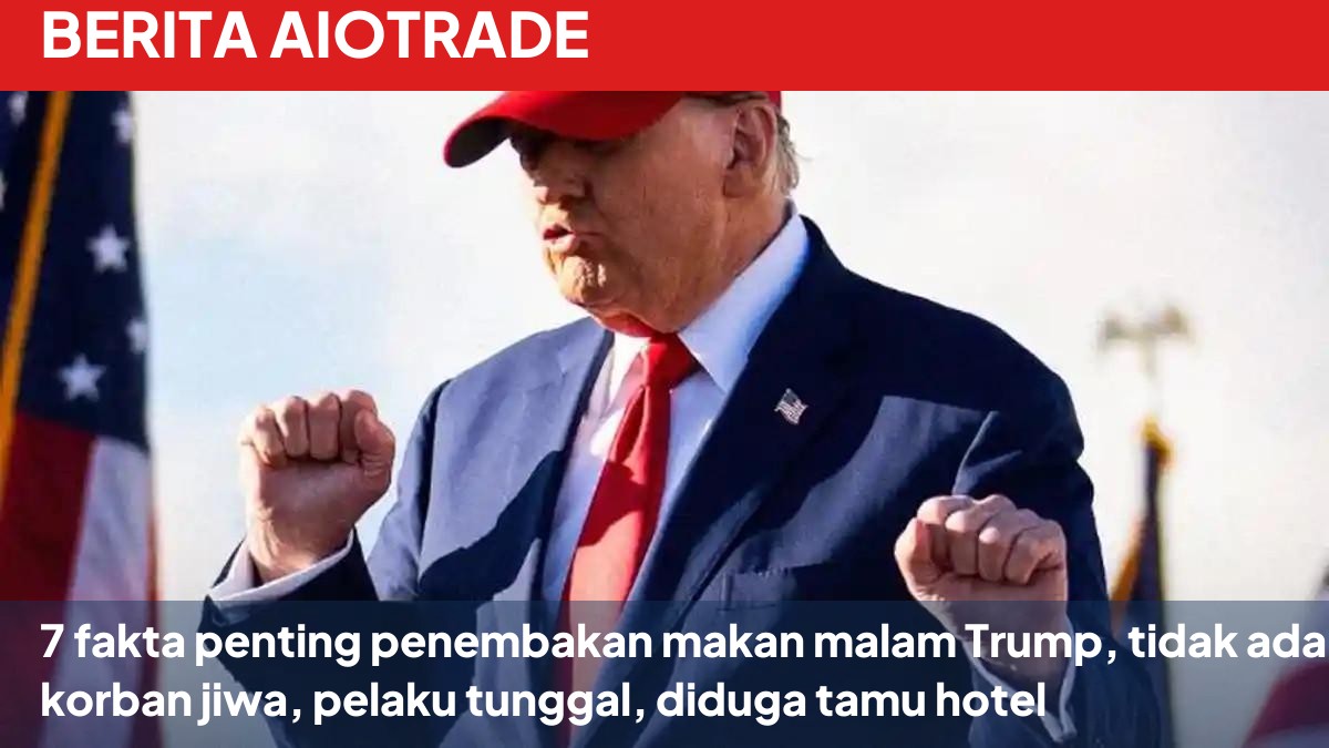 7 fakta penting penembakan makan malam Trump, tidak ada korban jiwa, pelaku tunggal, diduga tamu hotel