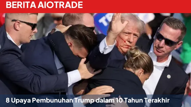 8 Upaya Pembunuhan Trump dalam 10 Tahun Terakhir