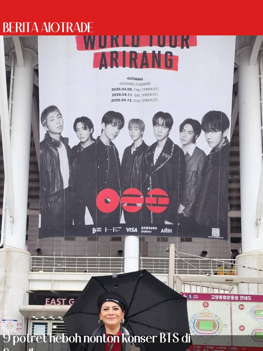 9 potret heboh nonton konser BTS di Seoul!