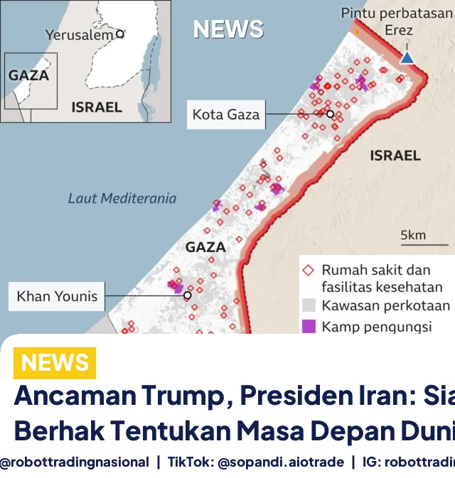Ancaman Trump, Presiden Iran: Siapa Berhak Tentukan Masa Depan Dunia?