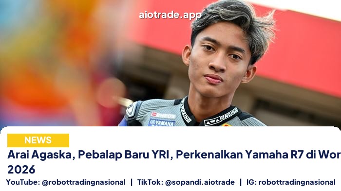 Arai Agaska, Pebalap Baru YRI, Perkenalkan Yamaha R7 di World Sportbike 2026
