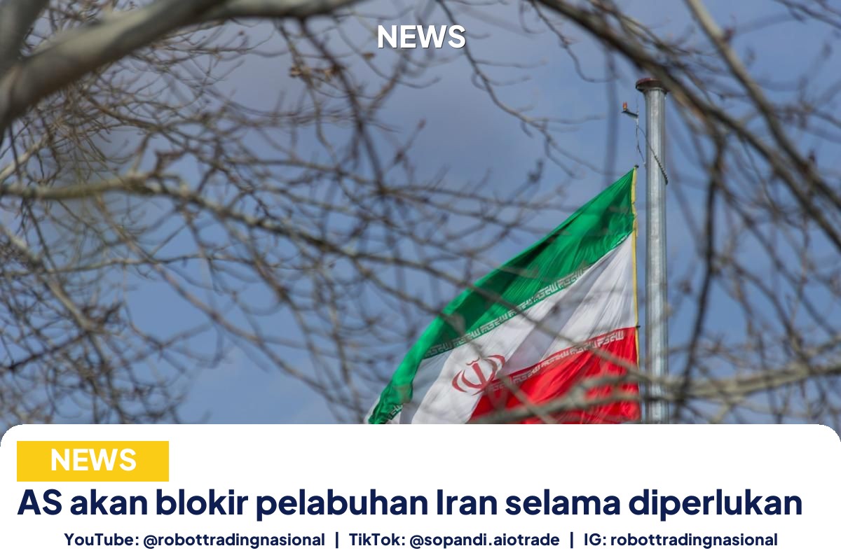 AS akan blokir pelabuhan - AS akan blokir pelabuhan Iran selama diperlukan pt 3