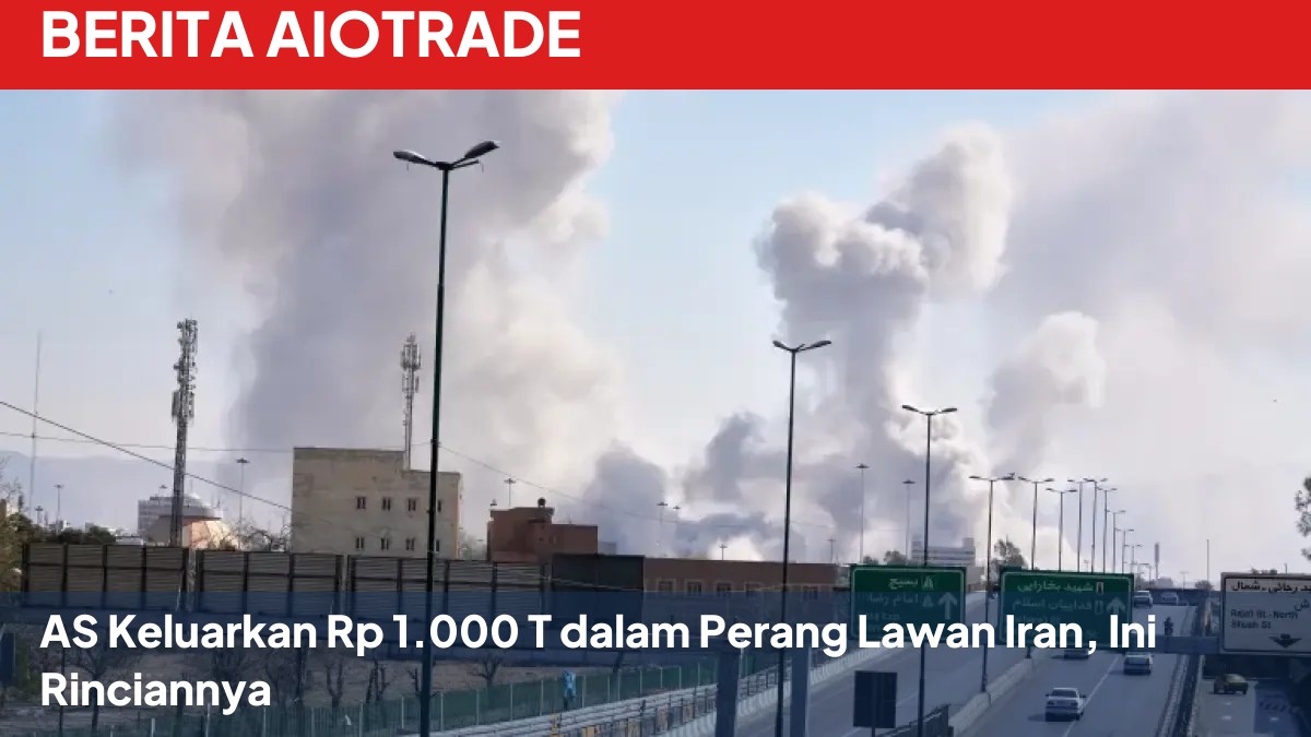 AS Keluarkan Rp 1.000 T dalam Perang Lawan Iran, Ini Rinciannya