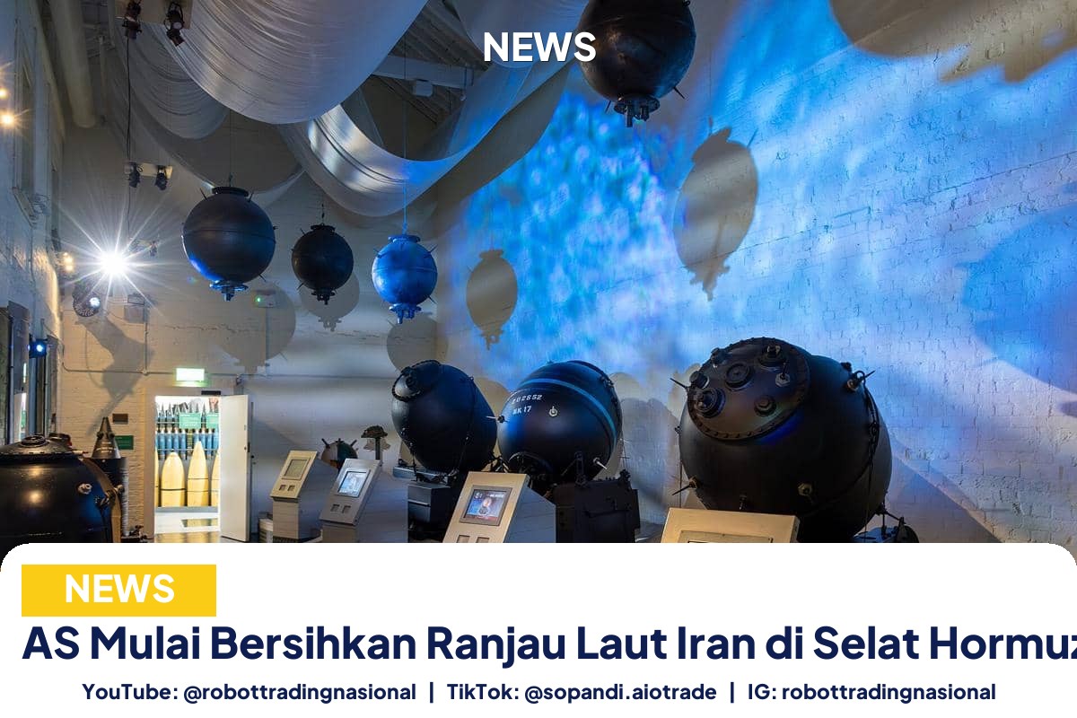 AS Mulai Bersihkan Ranjau - AS Mulai Bersihkan Ranjau Laut Iran di Selat Hormu pt 3