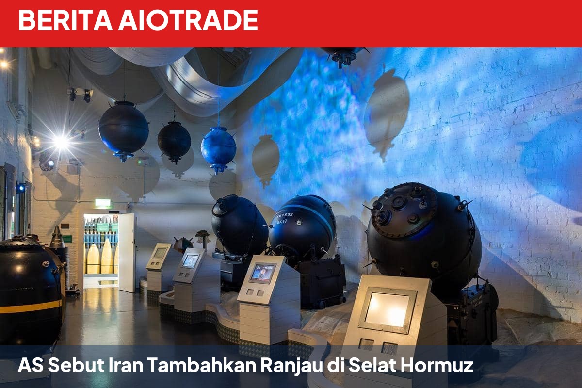 AS Sebut Iran Tambahkan Ranjau di Selat Hormuz