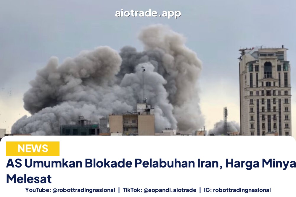 AS Umumkan Blokade Pelabuhan - AS Umumkan Blokade Pelabuhan Iran, Harga Minyak Du pt 1
