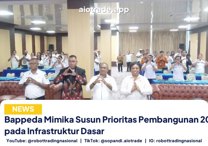 Bappeda Mimika Susun Prioritas Pembangunan 2026, Fokus pada Infrastruktur Dasar