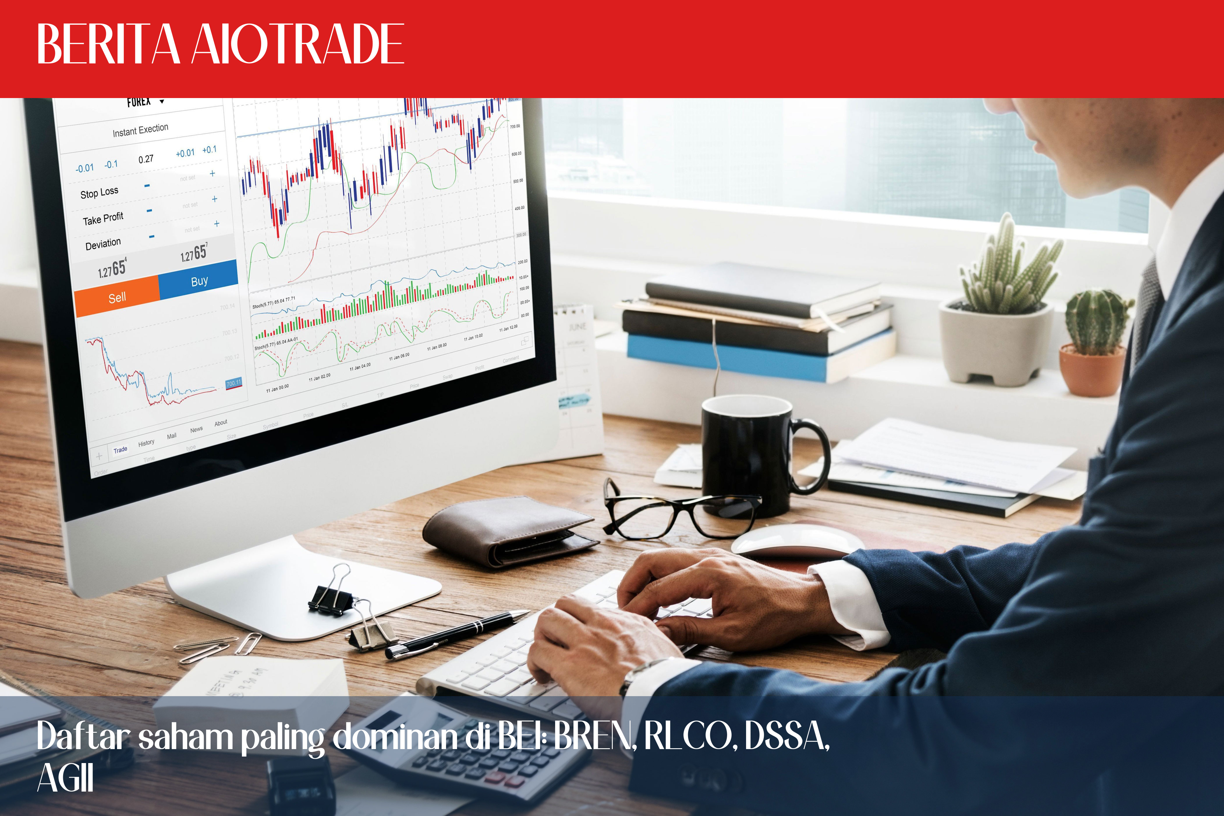 Daftar saham paling dominan di BEI: BREN, RLCO, DSSA, AGII