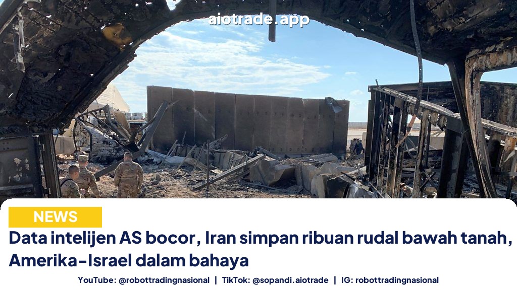 Data intelijen AS bocor, Iran simpan ribuan rudal bawah tanah, Amerika-Israel dalam bahaya
