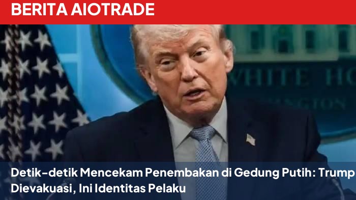 Detik-detik Mencekam Penembakan di Gedung Putih: Trump Dievakuasi, Ini Identitas Pelaku