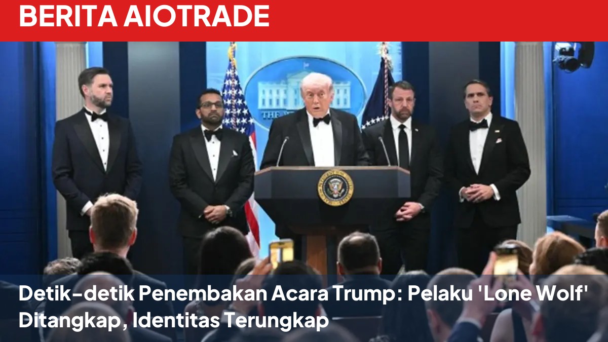 Detik-detik Penembakan Acara Trump: Pelaku 'Lone Wolf' Ditangkap, Identitas Terungkap