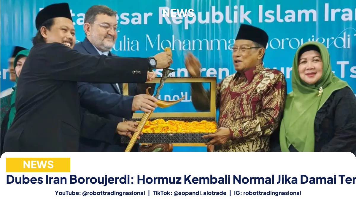 Dubes Iran Boroujerdi: Hormuz Kembali Normal Jika Damai Terwujud
