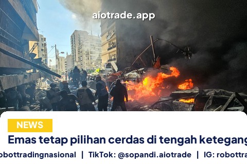 Emas tetap pilihan cerdas di tengah ketegangan Iran
