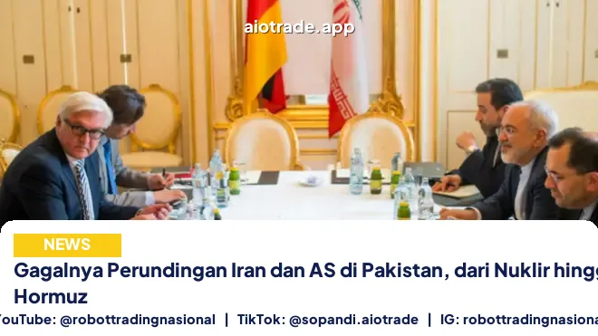 Gagalnya Perundingan Iran dan AS di Pakistan, dari Nuklir hingga Selat Hormuz