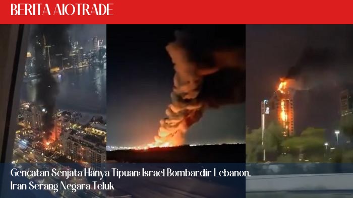 Gencatan Senjata Hanya Tipuan: Israel Bombardir Lebanon, Iran Serang Negara Teluk