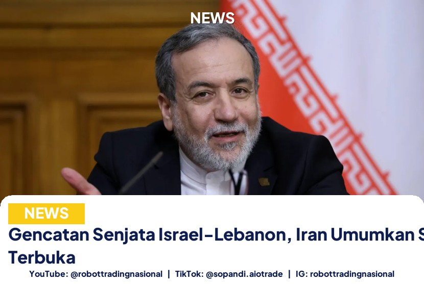 Gencatan Senjata Israel-Lebanon, Iran Umumkan Selat Hormuz Terbuka