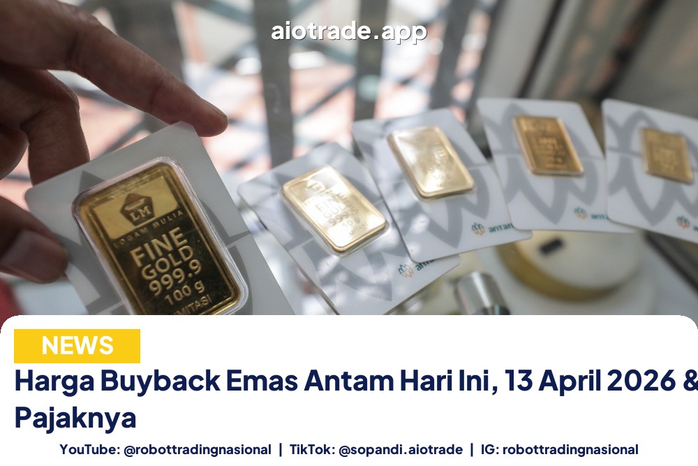Harga Buyback Emas Antam - Harga Buyback Emas Antam Hari Ini, 13 April 2026 & pt 1