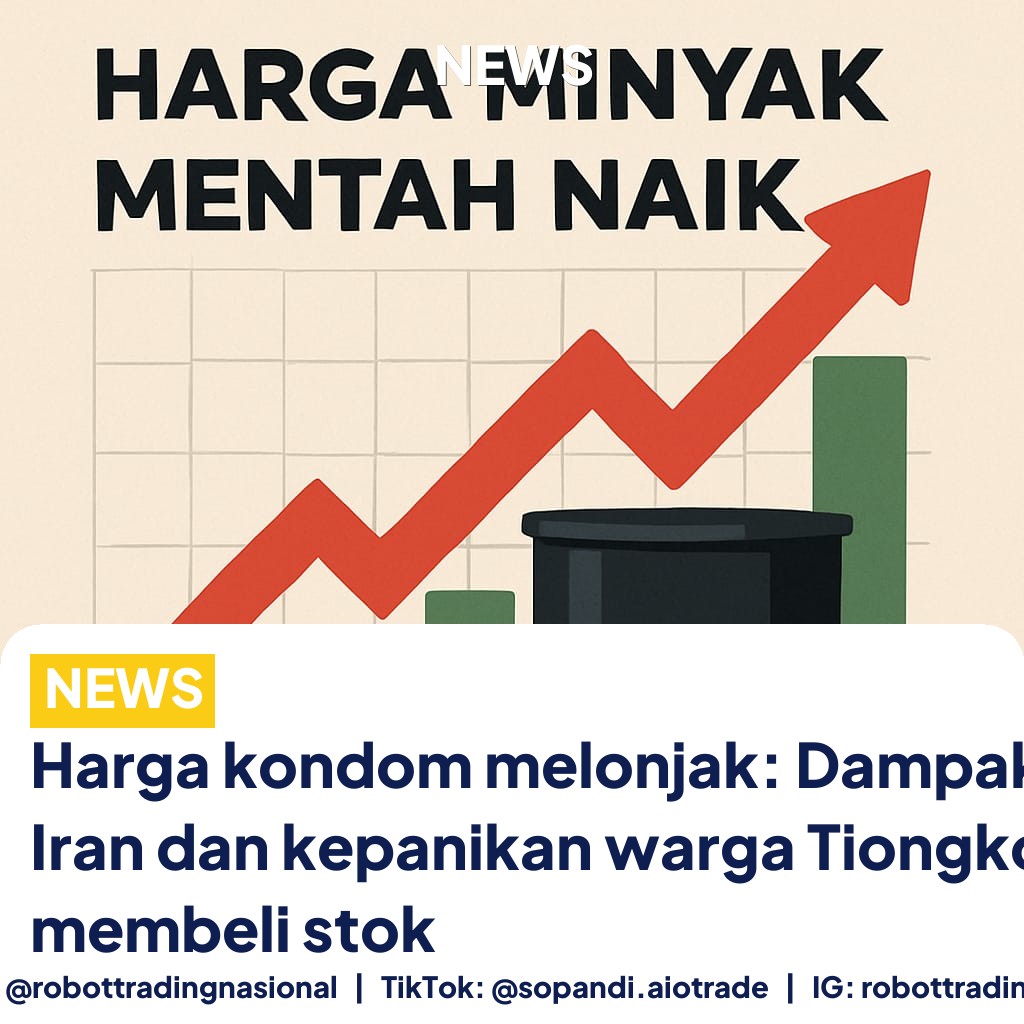 Harga kondom melonjak: Dampak perang Iran dan kepanikan warga Tiongkok membeli stok