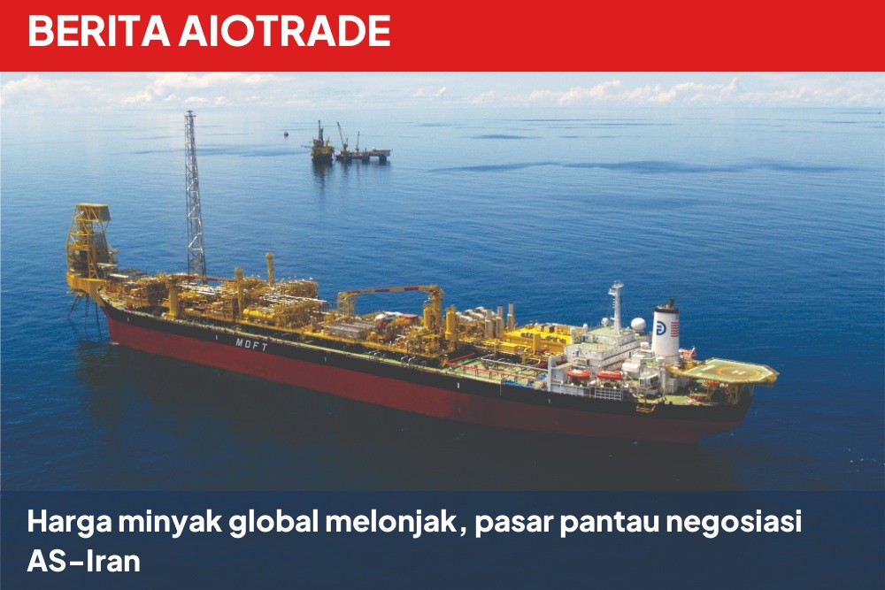 Harga minyak global melonjak, pasar pantau negosiasi AS-Iran