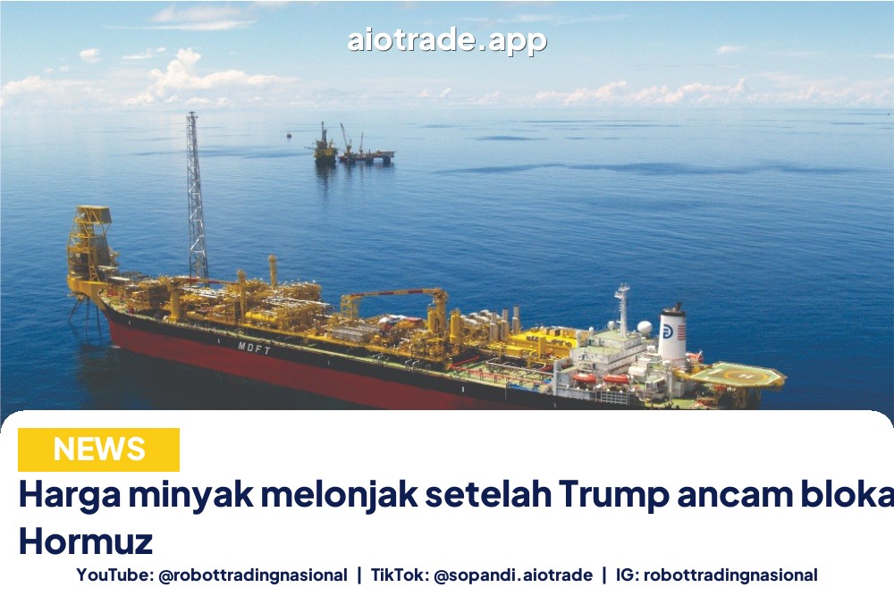 Harga minyak melonjak setelah - Harga minyak melonjak setelah Trump ancam blokade  pt 1