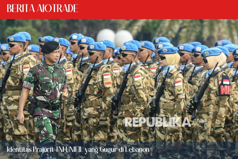 Identitas Prajurit TNI UNIFIL yang Gugur di Lebanon
