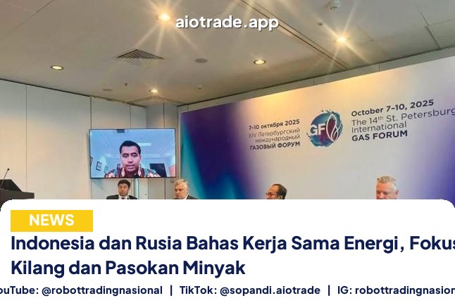 Indonesia dan Rusia Bahas Kerja Sama Energi, Fokus pada Kilang dan Pasokan Minyak