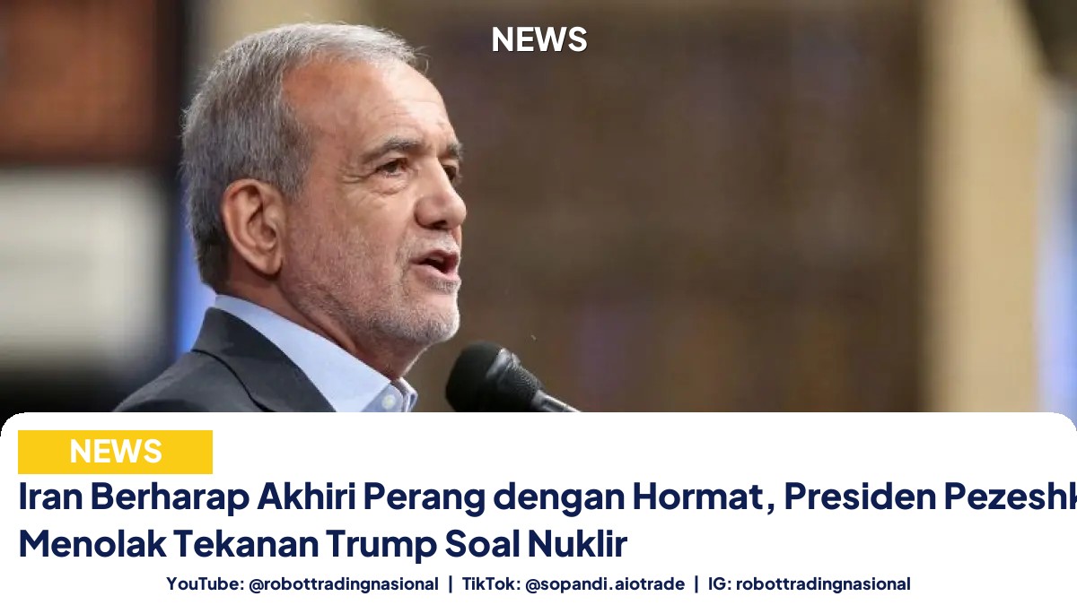 Iran Berharap Akhiri Perang - Iran Berharap Akhiri Perang dengan Hormat, Preside pt 1