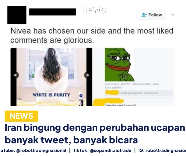 Iran bingung dengan perubahan ucapan Trump: banyak tweet, banyak bicara