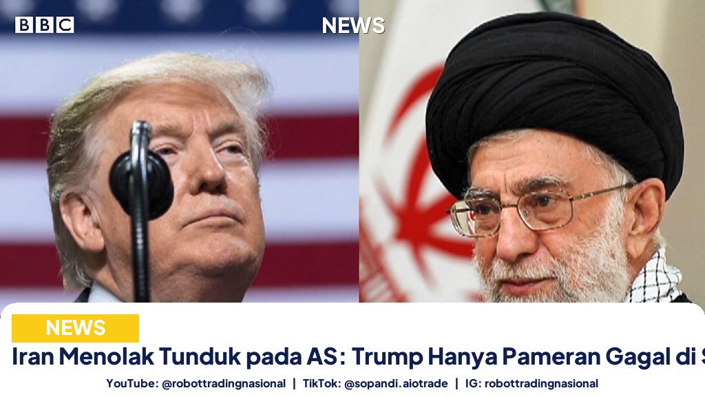 Iran Menolak Tunduk pada AS: Trump Hanya Pameran Gagal di Selat Hormuz