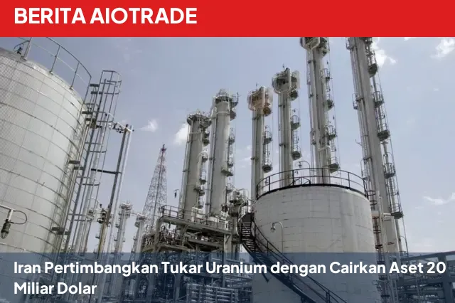 Iran Pertimbangkan Tukar Uranium dengan Cairkan Aset 20 Miliar Dolar