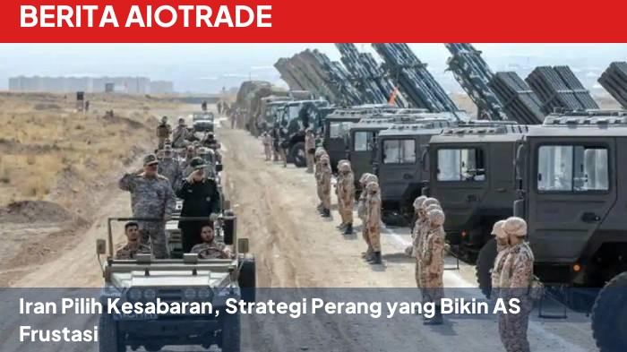 Iran Pilih Kesabaran, Strategi Perang yang Bikin AS Frustasi