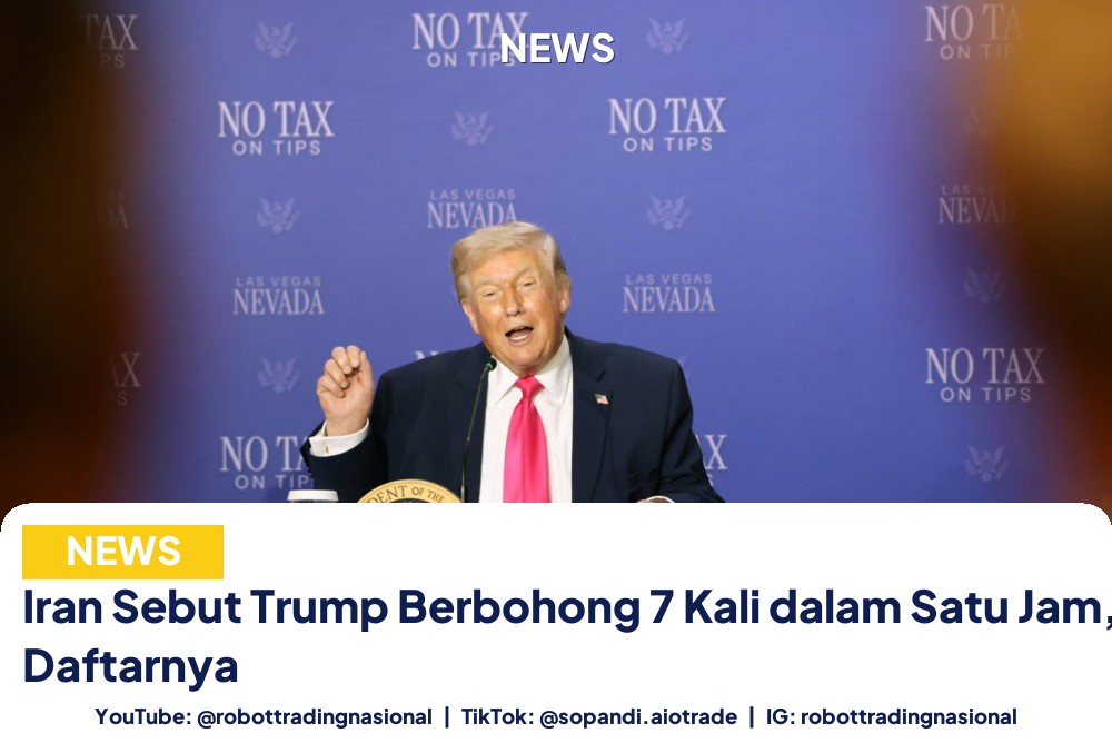 Iran Sebut Trump Berbohong 7 Kali dalam Satu Jam, Ini Daftarnya