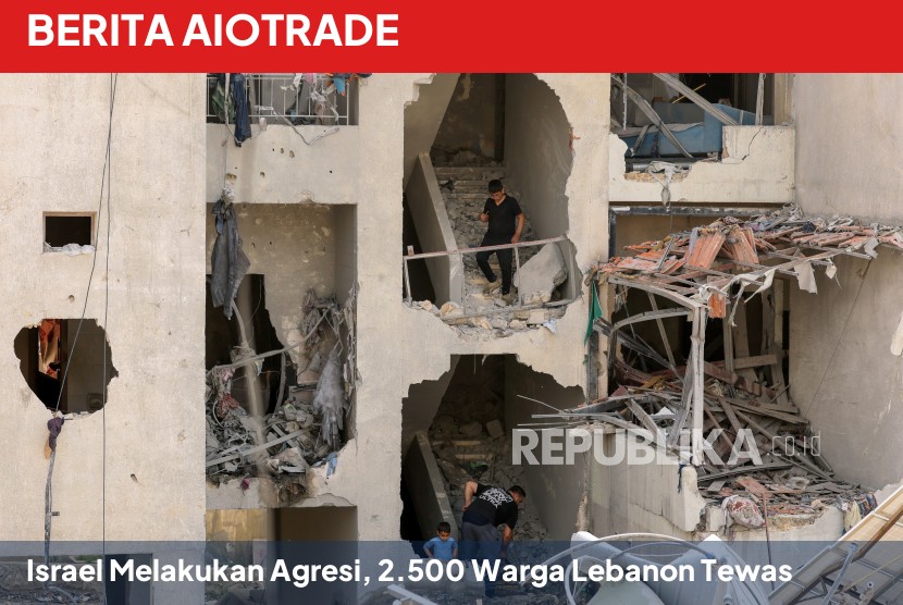 Israel Melakukan Agresi, 2.500 Warga Lebanon Tewas
