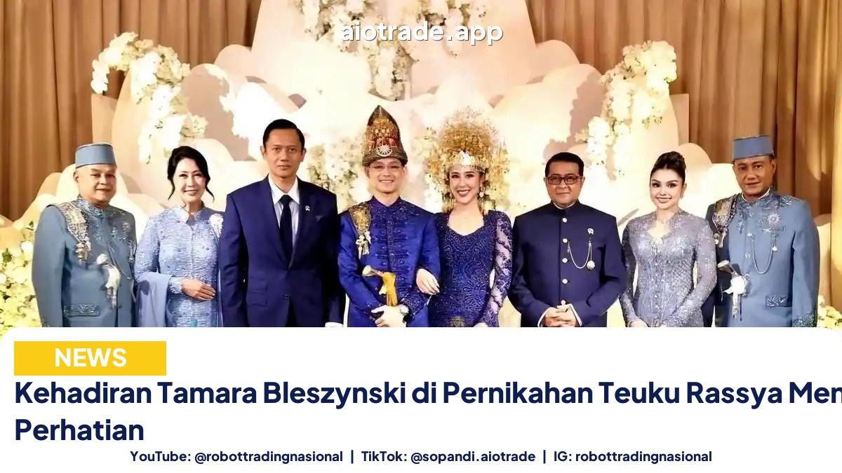 Kehadiran Tamara Bleszynski di - Kehadiran Tamara Bleszynski di Pernikahan Teuku Ra pt 2
