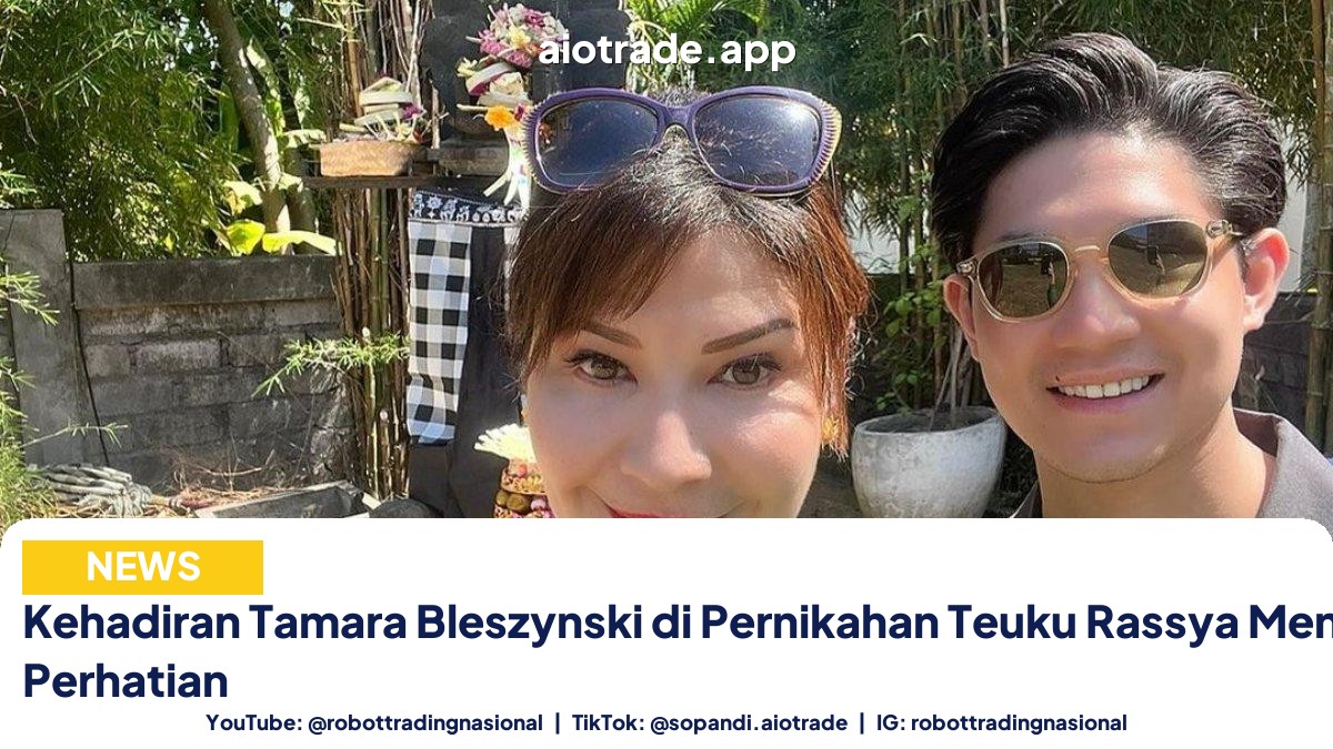 Kehadiran Tamara Bleszynski di - Kehadiran Tamara Bleszynski di Pernikahan Teuku Ra pt 3