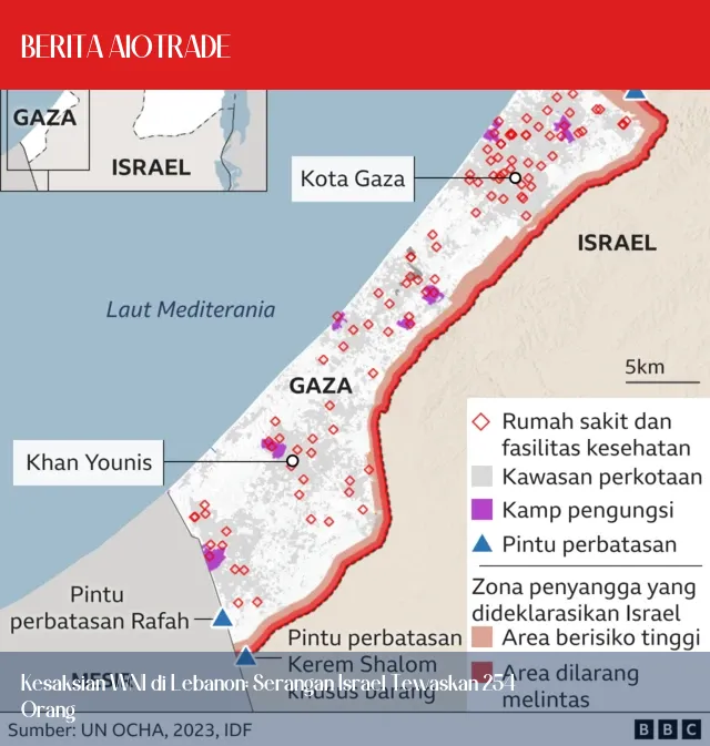 Kesaksian WNI di Lebanon: Serangan Israel Tewaskan 254 Orang