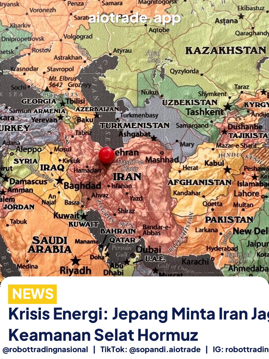 Krisis Energi: Jepang Minta Iran Jaga Keamanan Selat Hormuz