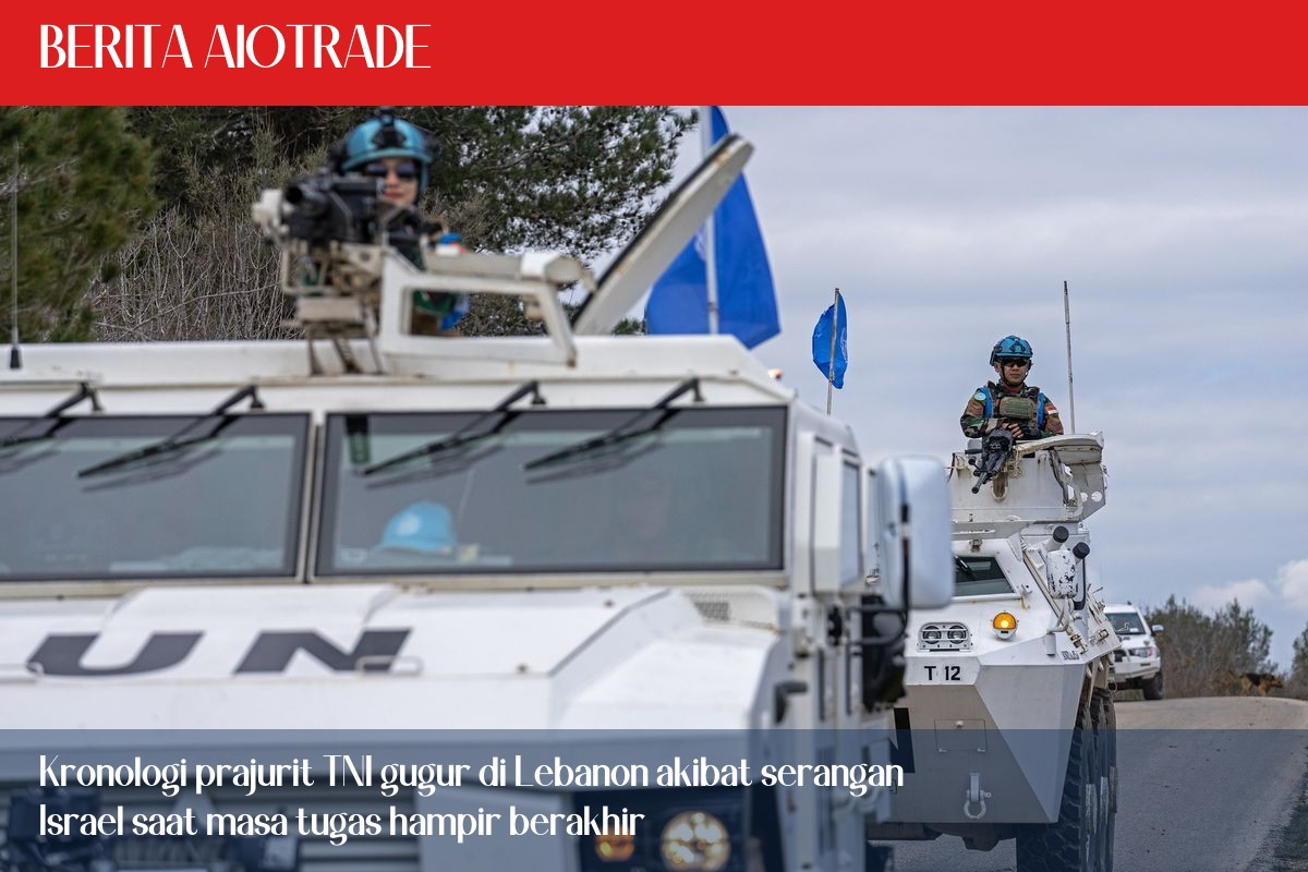 Kronologi prajurit TNI gugur di Lebanon akibat serangan Israel saat masa tugas hampir berakhir