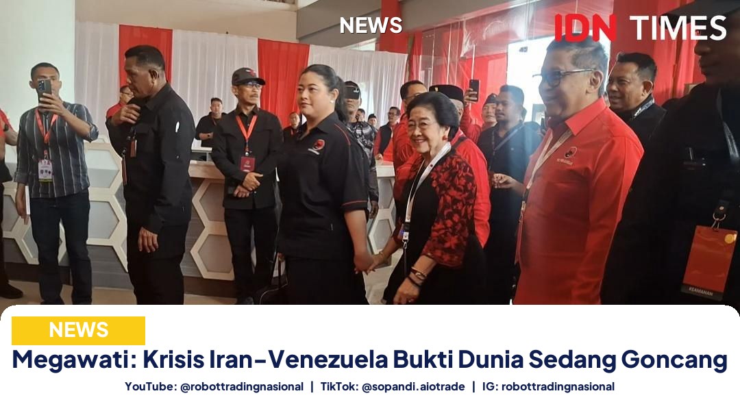 Megawati: Krisis Iran-Venezuela Bukti - Megawati: Krisis Iran-Venezuela Bukti Dunia Sedang pt 1