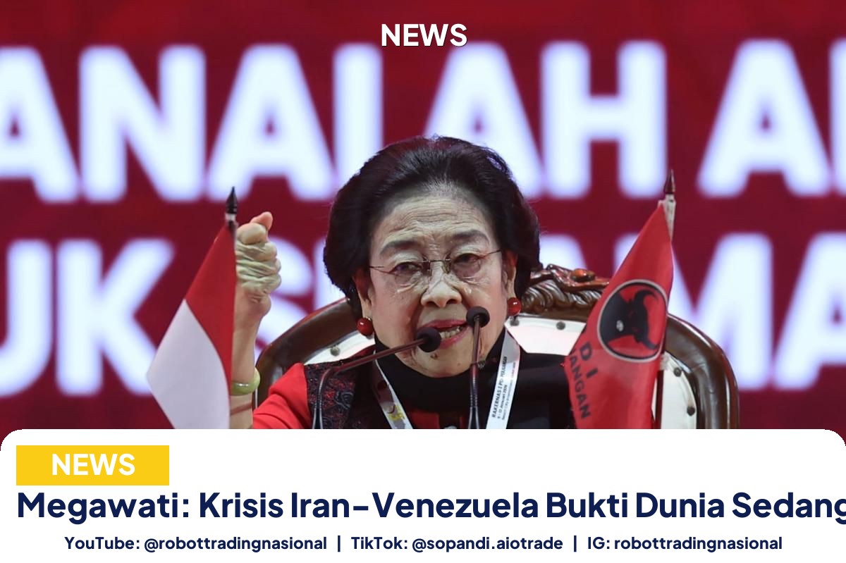 Megawati: Krisis Iran-Venezuela Bukti - Megawati: Krisis Iran-Venezuela Bukti Dunia Sedang pt 2