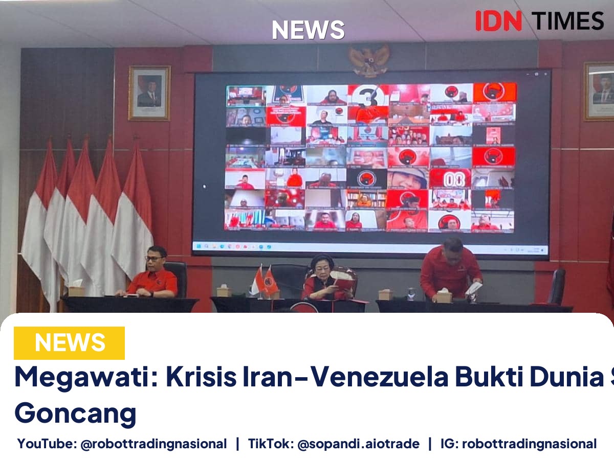 Megawati: Krisis Iran-Venezuela Bukti - Megawati: Krisis Iran-Venezuela Bukti Dunia Sedang pt 3