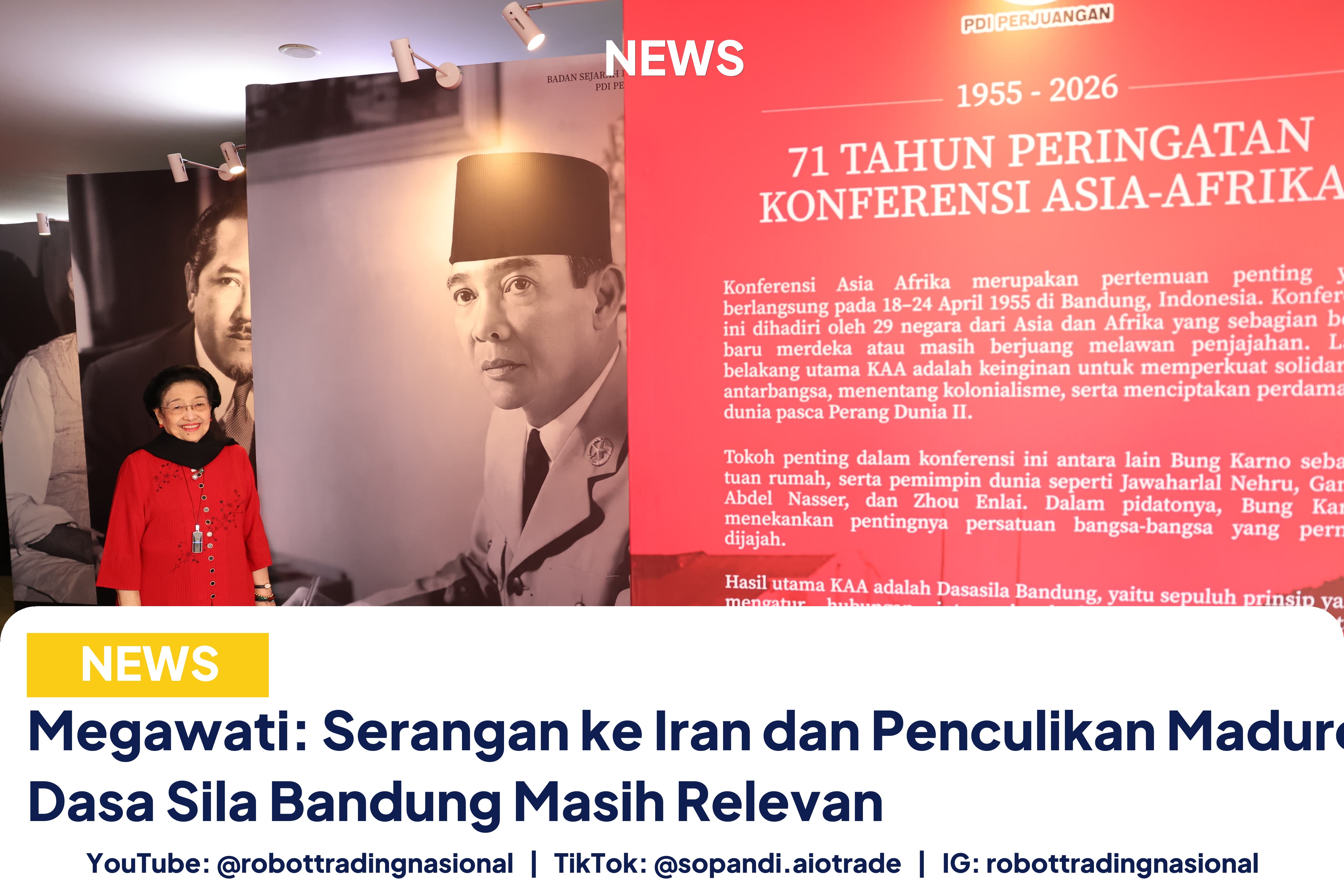 Megawati: Serangan ke Iran - Megawati: Serangan ke Iran dan Penculikan Maduro B pt 1