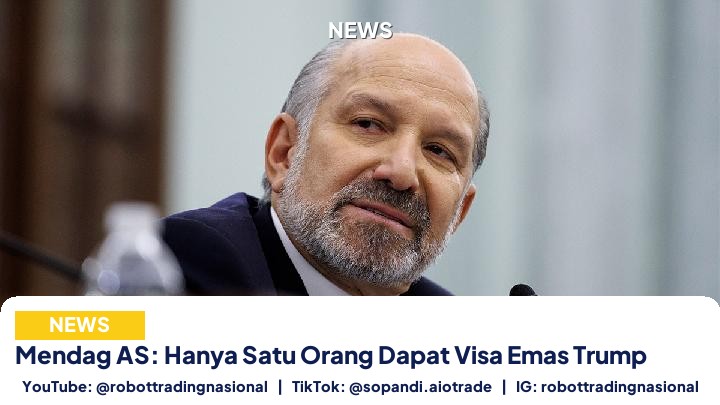 Mendag AS: Hanya Satu Orang Dapat Visa Emas Trump