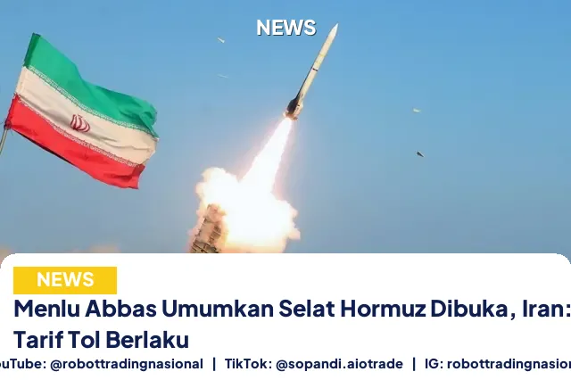 Menlu Abbas Umumkan Selat Hormuz Dibuka, Iran: Batas dan Tarif Tol Berlaku