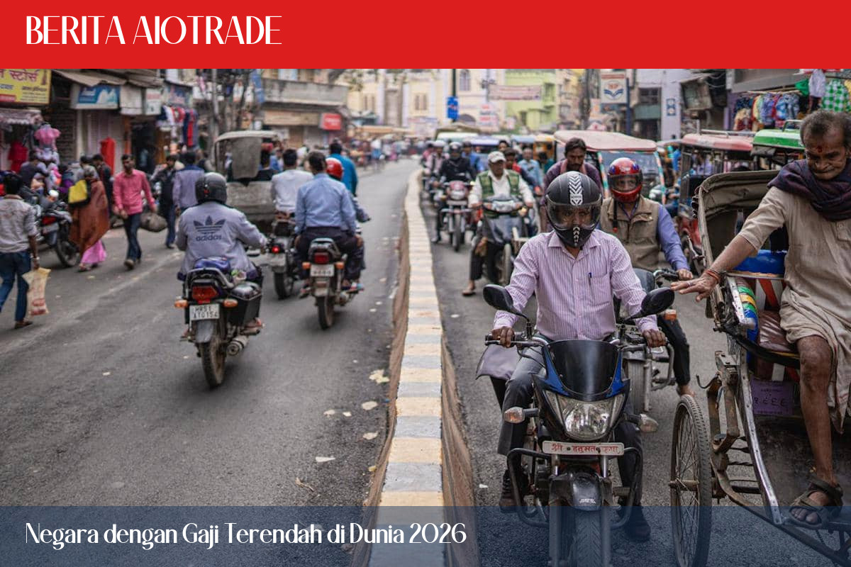 Negara dengan Gaji Terendah di Dunia 2026