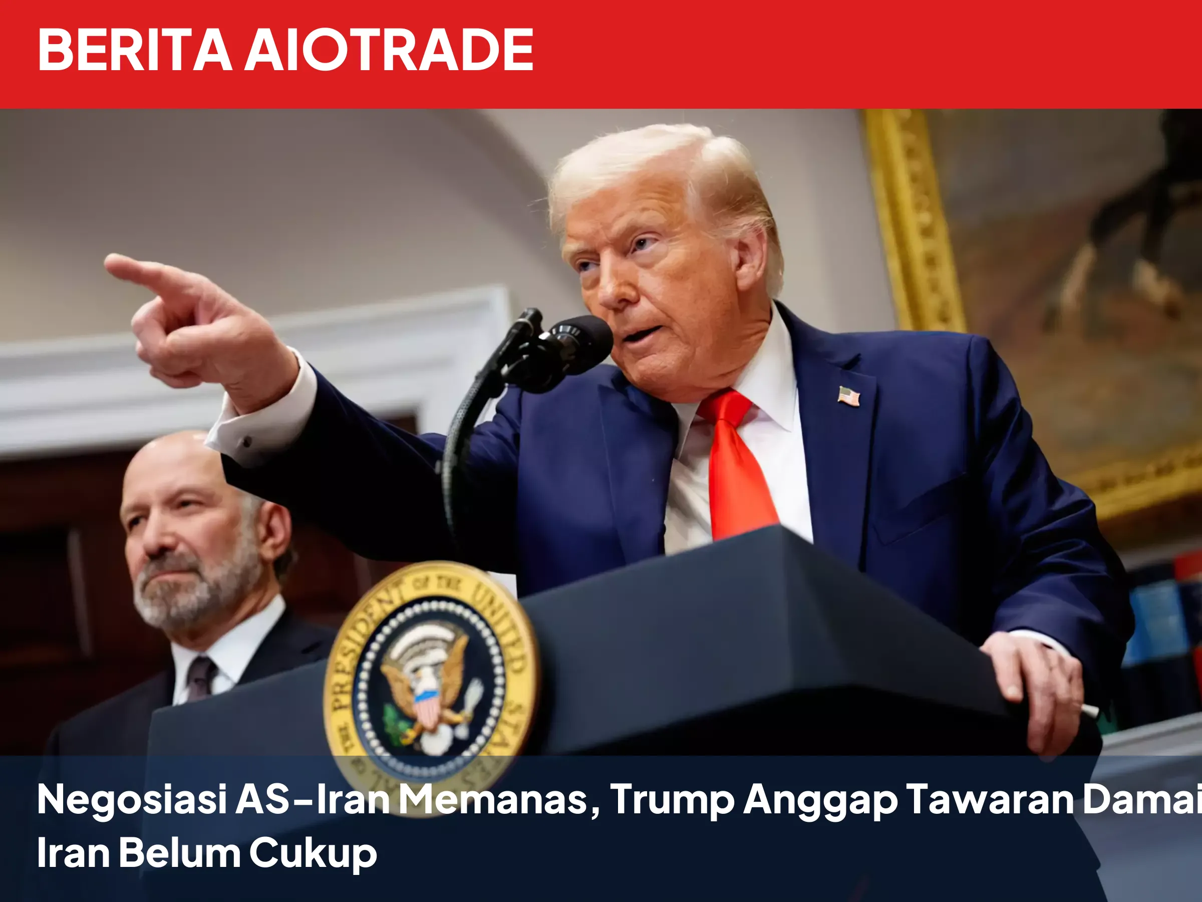 Negosiasi AS-Iran Memanas, Trump Anggap Tawaran Damai Iran Belum Cukup