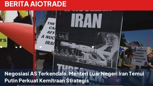 Negosiasi AS Terkendala, Menteri Luar Negeri Iran Temui Putin Perkuat Kemitraan Strategis